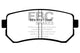 EBC 06-11 Hyundai Accent 1.6 Greenstuff Rear Brake Pads