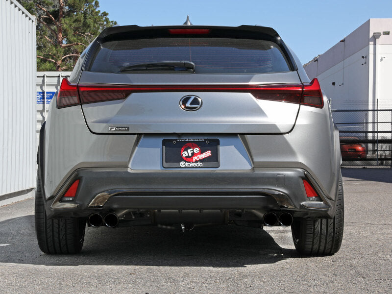 aFe 19-21 Lexus UX200 Takeda 2in - 2.5in. 304 SS Cat-Back Exhaust System w/ Black Tip