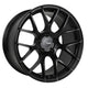Enkei Raijin 18x8 35mm Offset 5x100 Bolt Pattern Matte Black Wheel