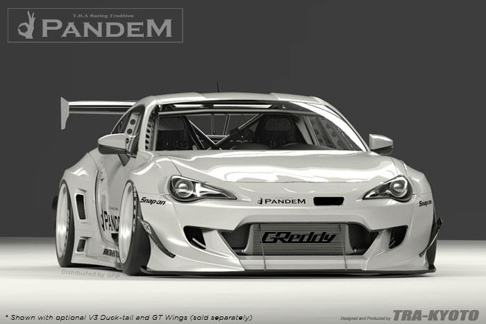 GReddy Scion FR-S Pandem Wide Body V3 Rear Canards