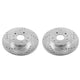 Power Stop 07-13 Suzuki SX4 Front Evolution Drilled & Slotted Rotors - Pair