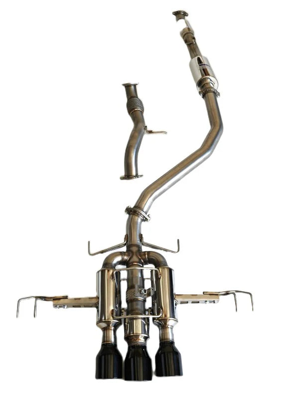Invidia 22-25 Honda Civic Type R FL5 Q300 Black Tip Cat-back Exhaust