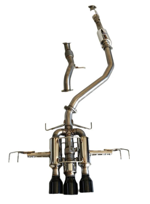 Invidia 22-25 Honda Civic Type R FL5 Q300 Black Tip Cat-back Exhaust
