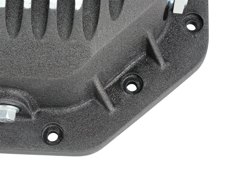 AFE Rear Differential Cover (Black Machined; Pro Series); Dodge/RAM 94-14 Corporate 9.25 (12-Bolt)