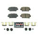 Power Stop 2019 Mitsubishi Eclipse Cross Rear Z23 Evolution Sport Brake Pads w/Hardware