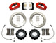 Wilwood Narrow Superlite Red 6R Front Kit 12.88in Slotted Rotor w/ Lines 05-15 Toyota Tacoma