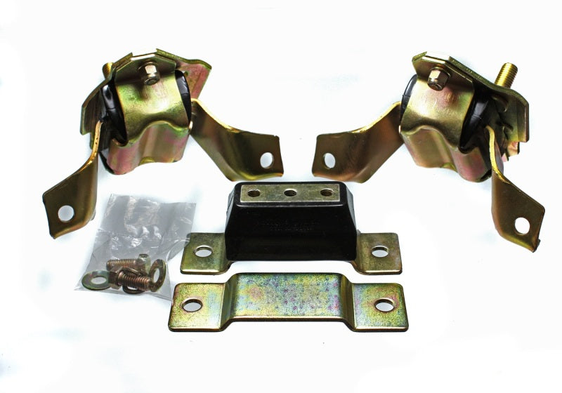 Energy Suspension 84-95 Ford Mustang 5.0 (302c.i.) V8 Black Motor & Transmission Mount Set