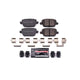 Power Stop 08-12 Land Rover LR2 Rear Z23 Evolution Sport Brake Pads w/Hardware