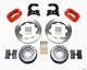 Wilwood Forged Dynalite P/S Rear Kit Red 58-64 Olds/Pontiac Ends
