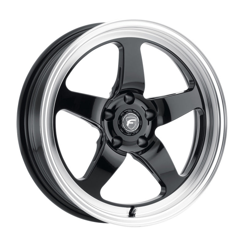 Forgestar D5 Drag 18x9.0 / 5x114.3 BP / ET35 / 6.4in BS Gloss Black Wheel