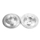 Power Stop 00-06 Mitsubishi Montero Front Evolution Drilled & Slotted Rotors - Pair