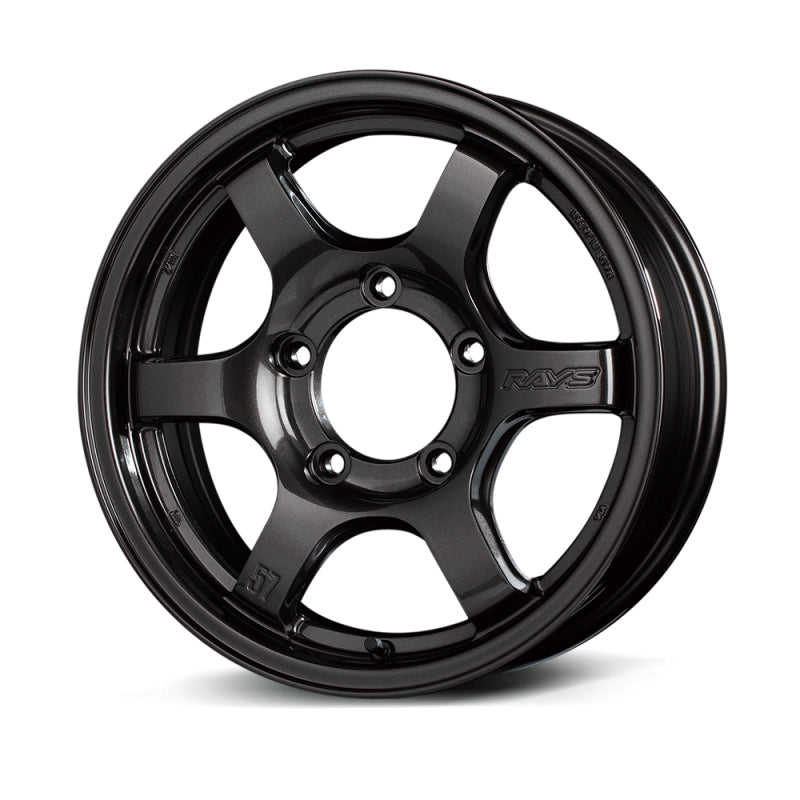 Gram Lights 57DR-X 16x5.5 +00 5-139.7 Super Dark Gunmetal Wheel (Special Order No Cancel/Returns)