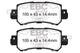 EBC 12+ Mazda CX-5 2 Ultimax2 Rear Brake Pads