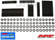 ARP SB Chevy 18A raised port head stud kit