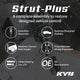 KYB 12-20 Chevrolet Sonic Strut-Plus Assembly - Front Left