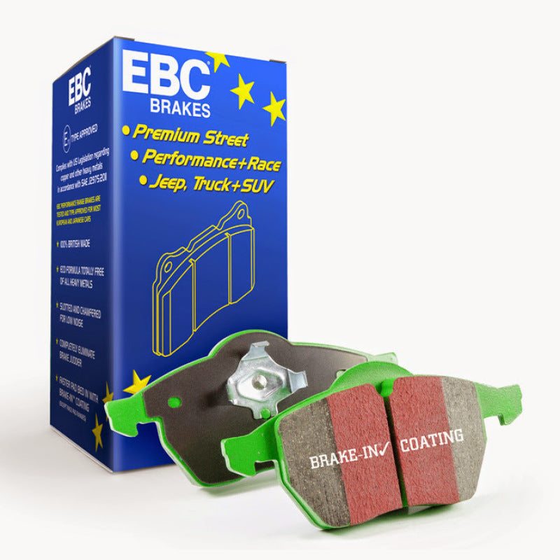 EBC 91-93 Nissan NX 2.0 (ABS) Greenstuff Front Brake Pads