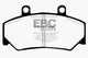 EBC 85-93 Volvo 740 2.1 (Bendix) Greenstuff Front Brake Pads