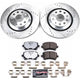 Power Stop 09-17 Volkswagen CC Rear Z26 Street Warrior Brake Kit
