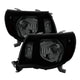xTune Toyota Tacoma 05-11 Amber Crystal Headlights Black Smoked HD-JH-TT05-AM-BSM