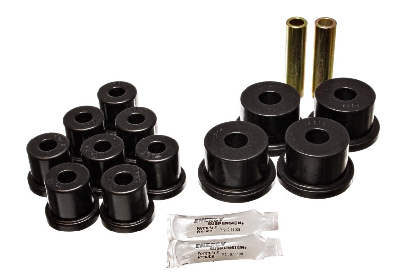 Energy Suspension Fd Rr Leaf Spring Bushings - Black