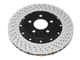 DBA 2021+ Toyota GR Yaris 5000 Series Drilled Front Brake Rotor