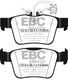 EBC 17+ Alfa Romeo Giulia 2.0L Turbo Ultimax Rear Brake Pads