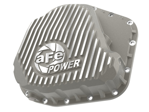 aFe POWER Street Series Rear Diff Cover Raw w/ Machined Fins Ford F-250/350 23-26 (Sterling 11.6)