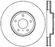 StopTech Power Slot 06-07 350Z / 05-07 G35 / 06-07 G35X SportStop CRYO Slotted Front Right Rotor
