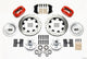 Wilwood Forged Dynalite Front Kit 12.19in Drill-Red Magnum Force Drop Spindle