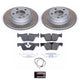 Power Stop 2014 BMW 428i xDrive Rear Semi-Coated Rotor Kit
