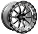 Belak 17x11 / 7in BS / 5x113 BP / Low Pad / Series 4 Wheel - Single Beadlock - Black Powder Coat Lip
