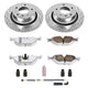 Power Stop 03-08 BMW Z4 Rear Z26 Street Warrior Brake Kit