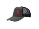 Akrapovic Logo Trucker Cap - Ash Grey / Black Mesh