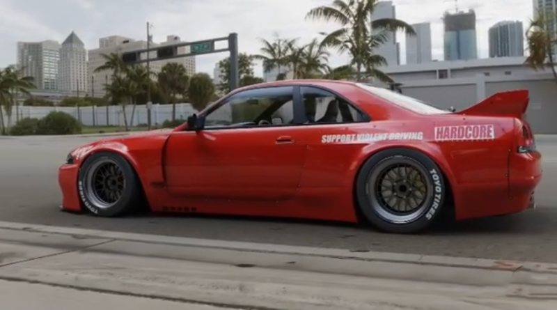 GReddy Rocket Bunny 95-98 Nissan Skyline GT-R R33 Side Skirts