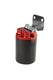 Aeromotive SS Series Billet Canister Style Fuel Filter Anodized Black/Red - 10 Micron Fabric Element