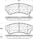 StopTech Performance 06-10 Ford Fusion / 07-10 Lincoln MKZ / 06-09 Mazda 6 Front Brake Pads