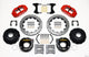 Wilwood Narrow Superlite 4R Rear P-Brk Kit 12.88in Drilled Red Chevy 12 Bolt-Spec 3.15in Bearing