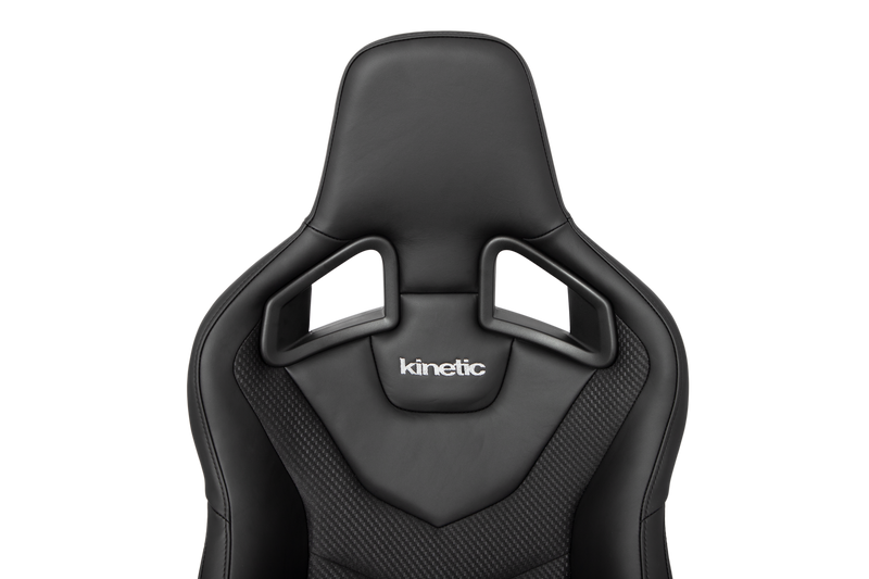 Kinetic APEX GTR left-hand reclining seat in black leather with carbon trim (2)