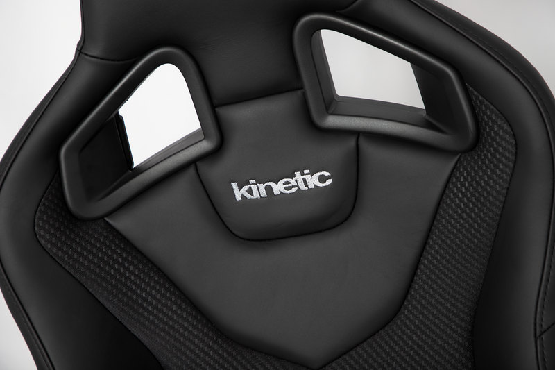 Kinetic APEX GTR left-hand reclining seat in black leather with carbon trim (3)