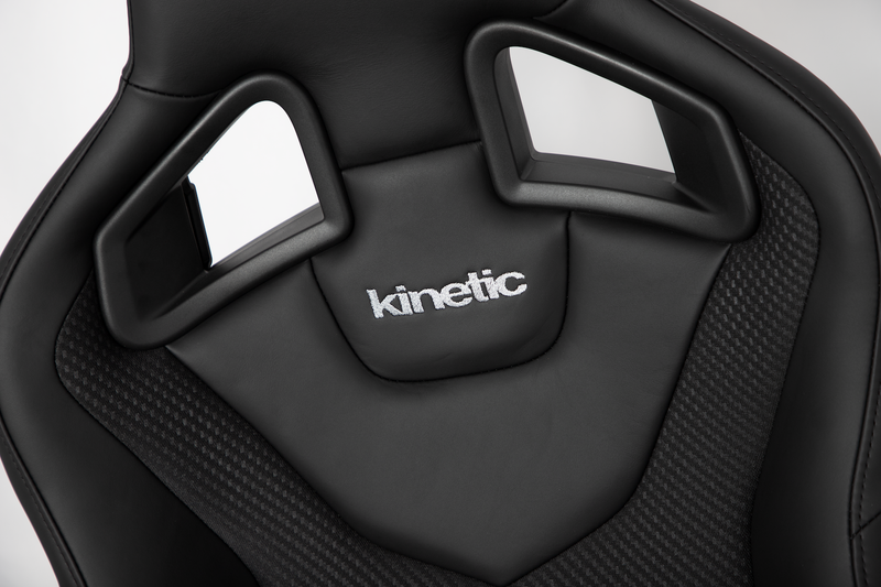 Kinetic APEX GTR right-hand reclining seat in black leather with carbon trim (3)