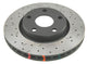 DBA 2020 Chevrolet Corvette C8 Z51 Rear Cross Drilled/Dimpled 4000 XD Series Rotor