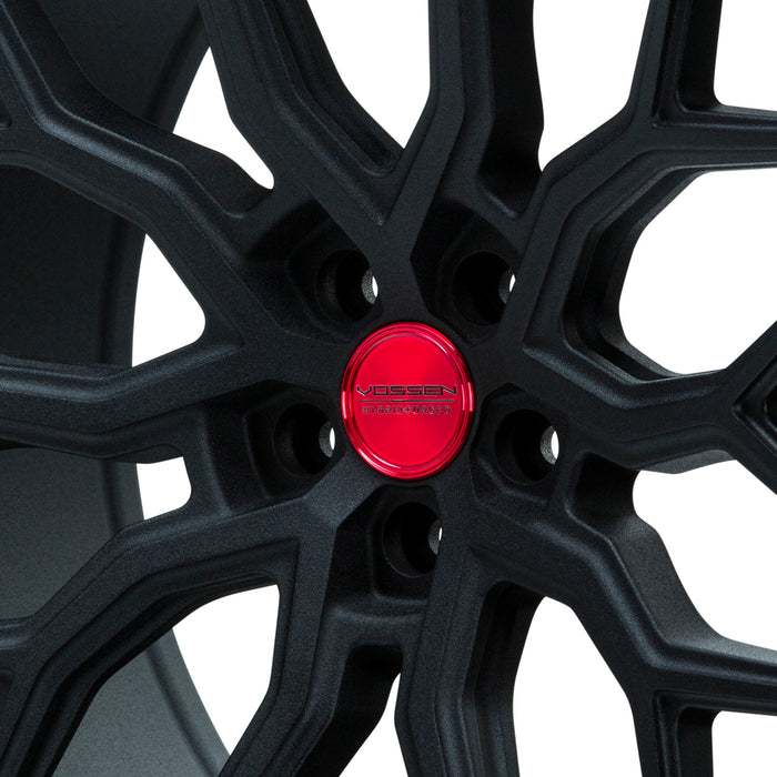 Vossen Hybrid Forged Optional Center Cap - Transparent Red