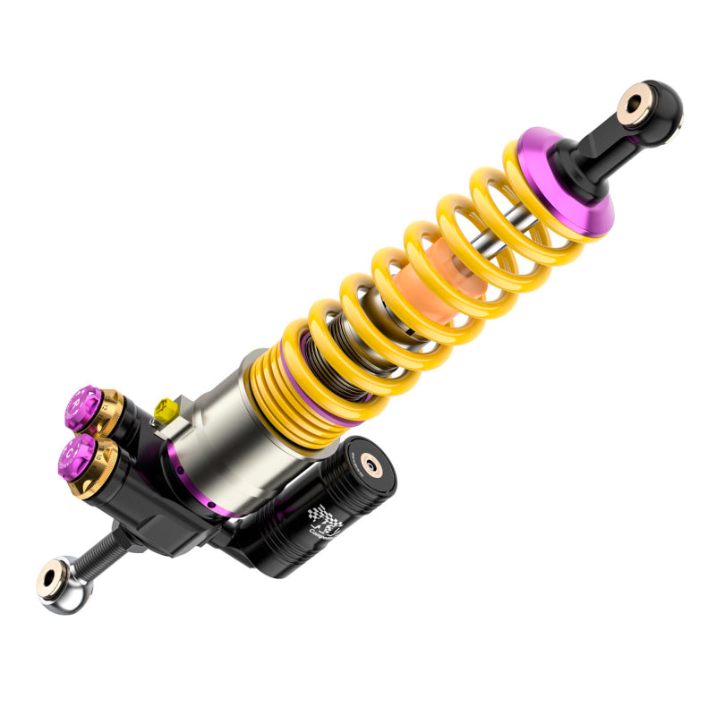 KW Porsche Carrera GT HLS & V5 Coilover Kit w/ Black Springs