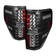Spyder Ford F150 09-14 LED Tail Lights Black ALT-YD-FF15009-LED-BK