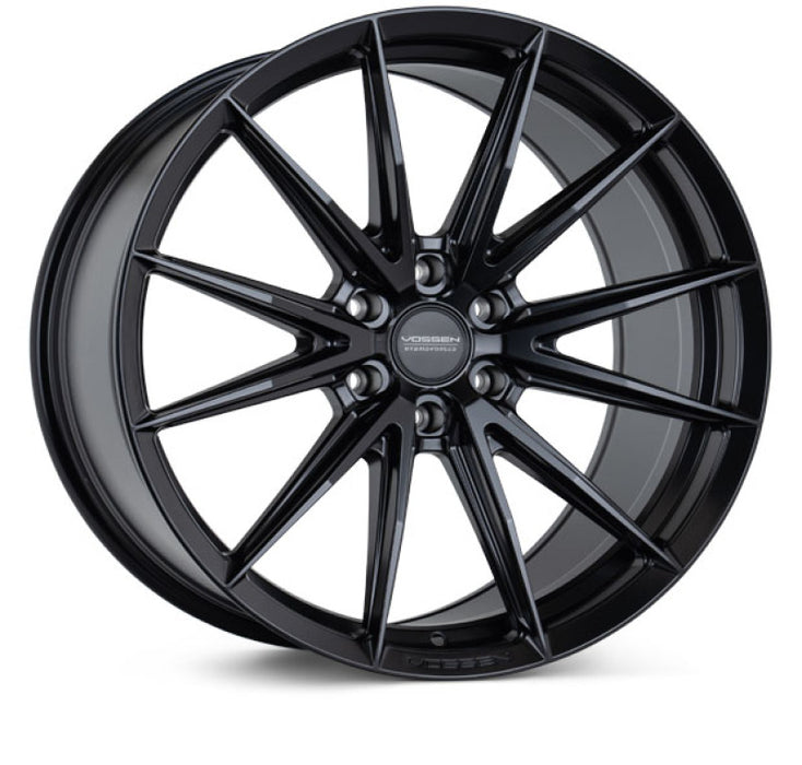 Vossen HFX-2 22x9.5 / 6x139.7 / ET30 / Deep Face / 95.1 - Satin Black Wheel