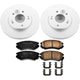 Power Stop 10-11 Kia Soul Front Z17 Evolution Geomet Coated Brake Kit