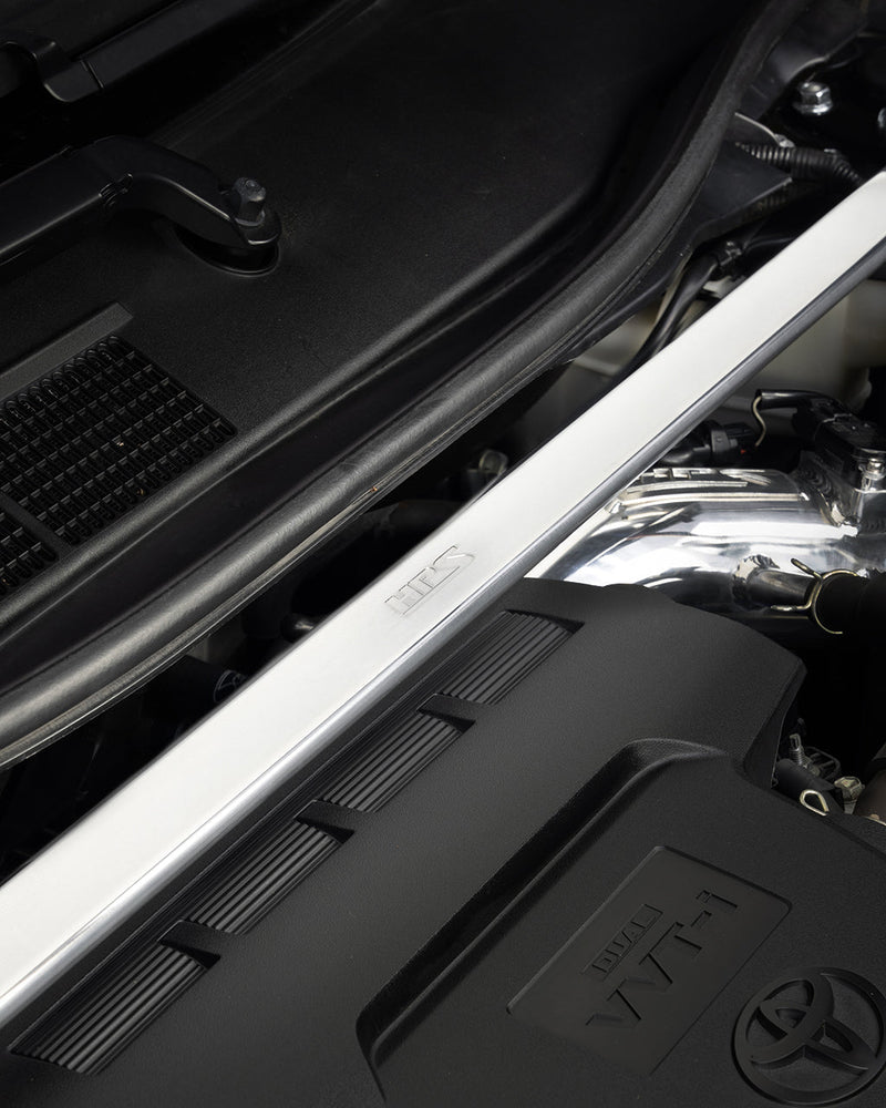 HPS Front Strut Tower Brace - 2012-2014 Toyota Camry 2.5L - Polished (42-102P)