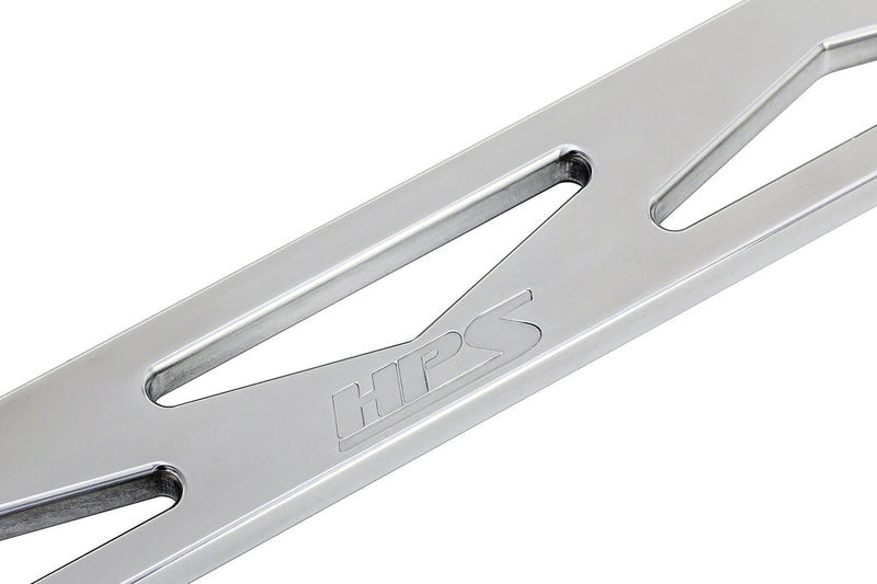 HPS Front Strut Tower Brace - 2018-2022 Honda Accord Exclude 2.0L Hybrid Engine - Polished (42-104P)