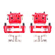 Power Stop 16-17 Subaru Crosstrek Front Red Calipers w/Brackets - Pair