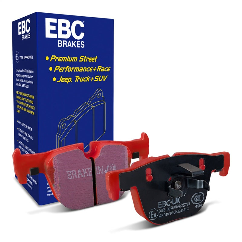 EBC 12+ BMW 335 3.0 Turbo (F30) Redstuff Rear Brake Pads